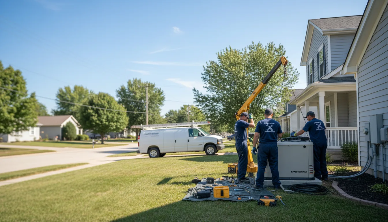 Generator Installation in Paris Crossing, IN near me